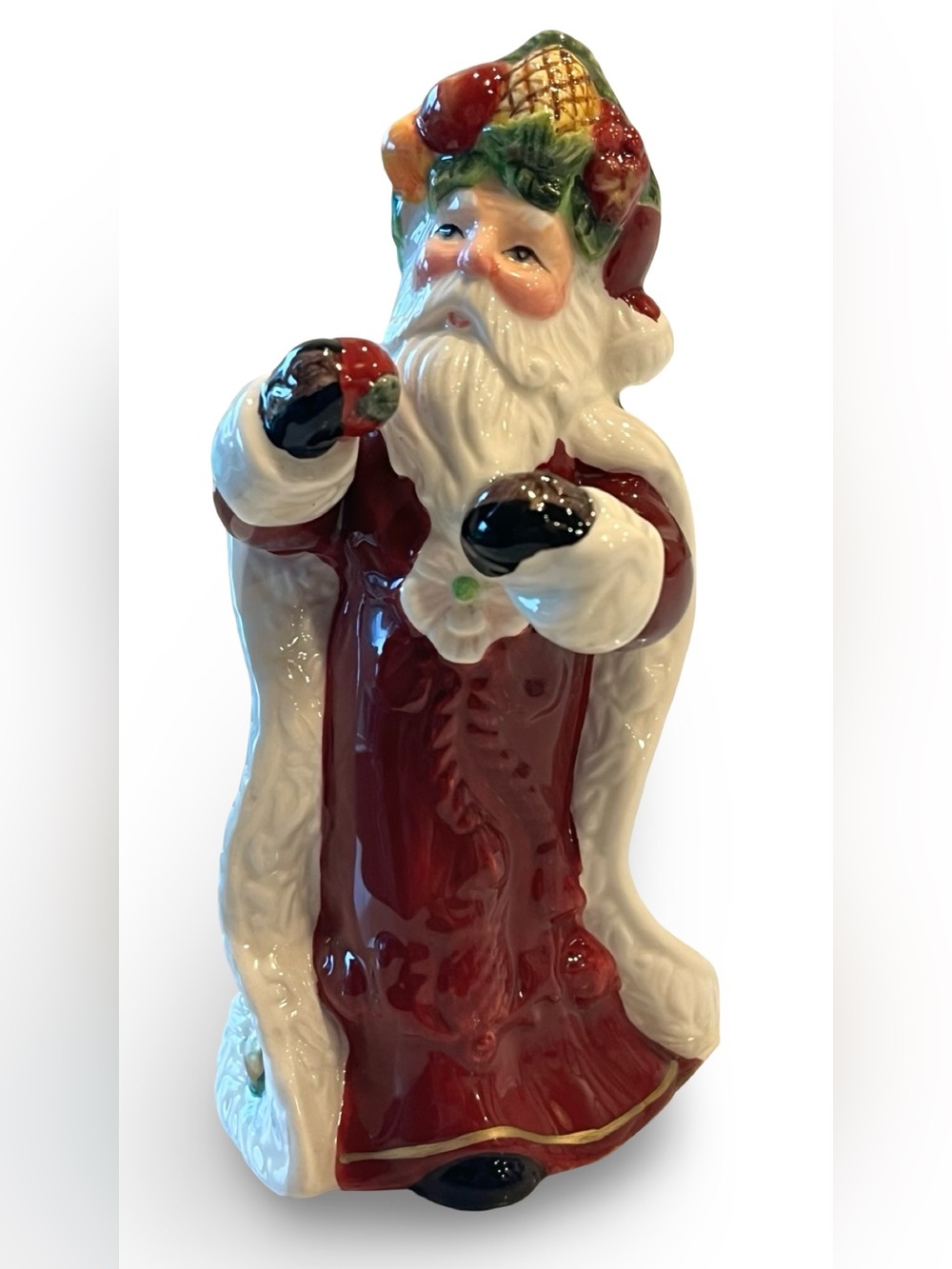 Vintage Kaldun & Bogle Santa Salt or Pepper shaker or Figurine